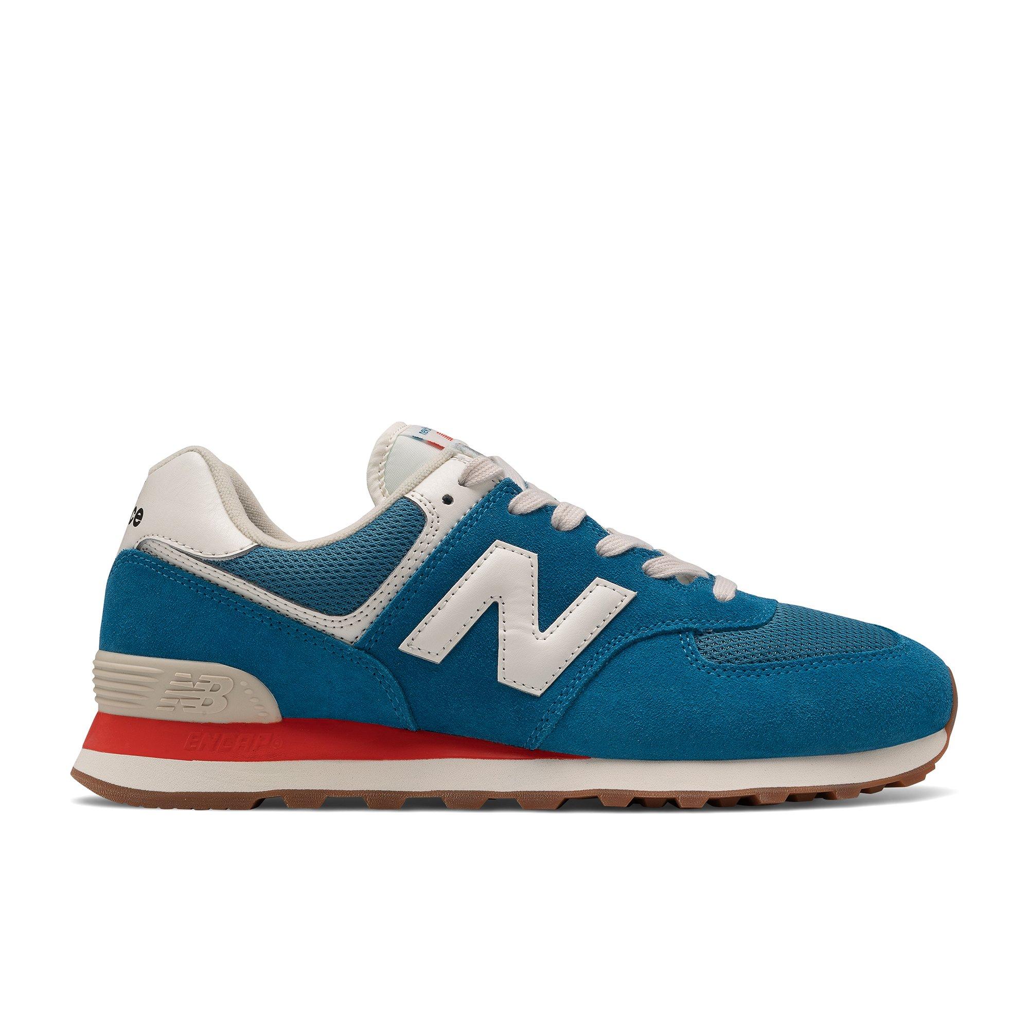 New balance best sale 574 red mens